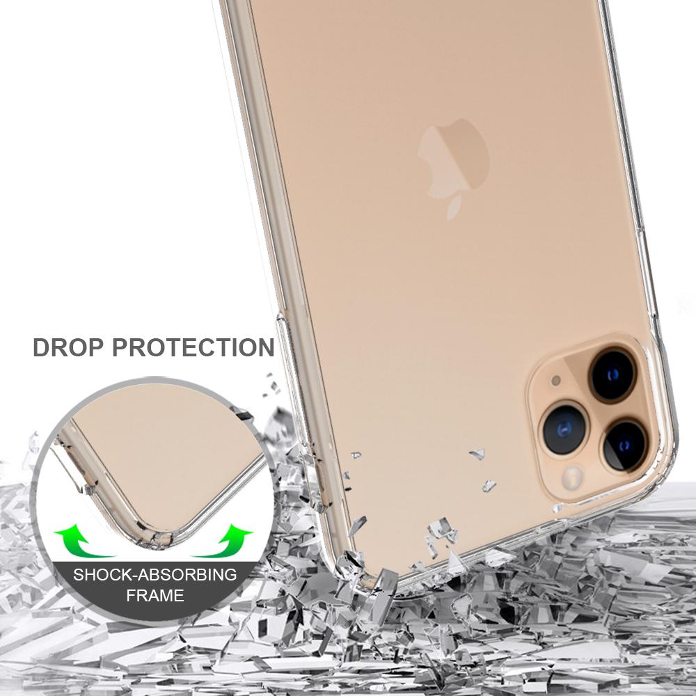 Cover ibrido Crystal Hybrid per iPhone 11 Pro Max, trasparente