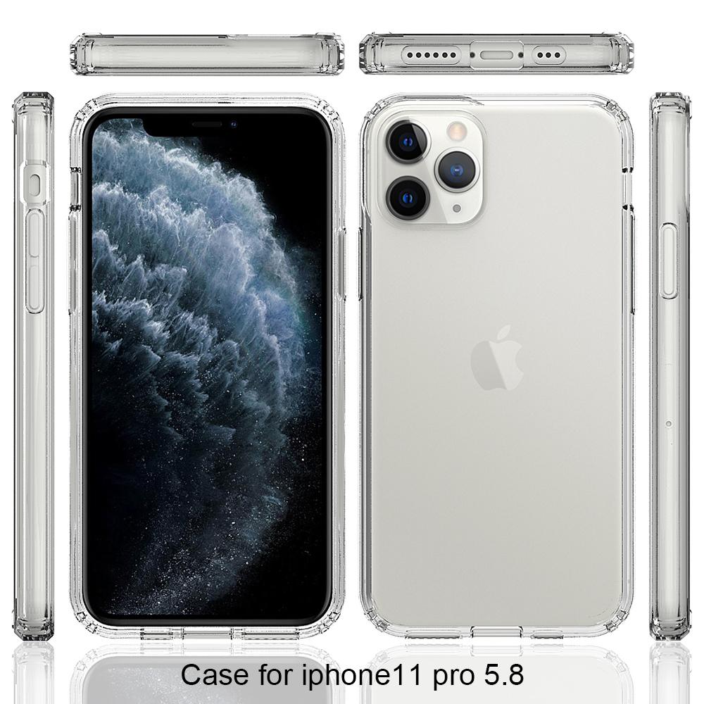 Cover ibrido Crystal Hybrid per iPhone 11 Pro, trasparente