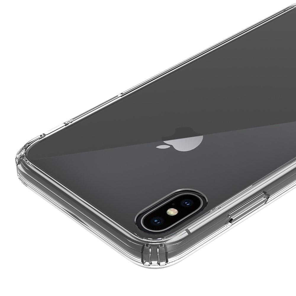 Cover ibrido Crystal Hybrid per iPhone Xs Max, trasparente