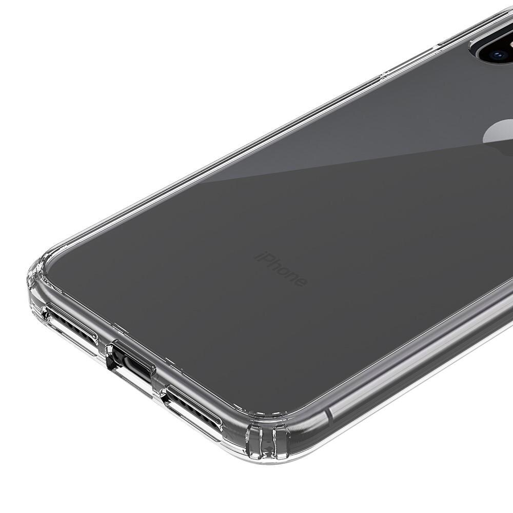 Cover ibrido Crystal Hybrid per iPhone Xs Max, trasparente