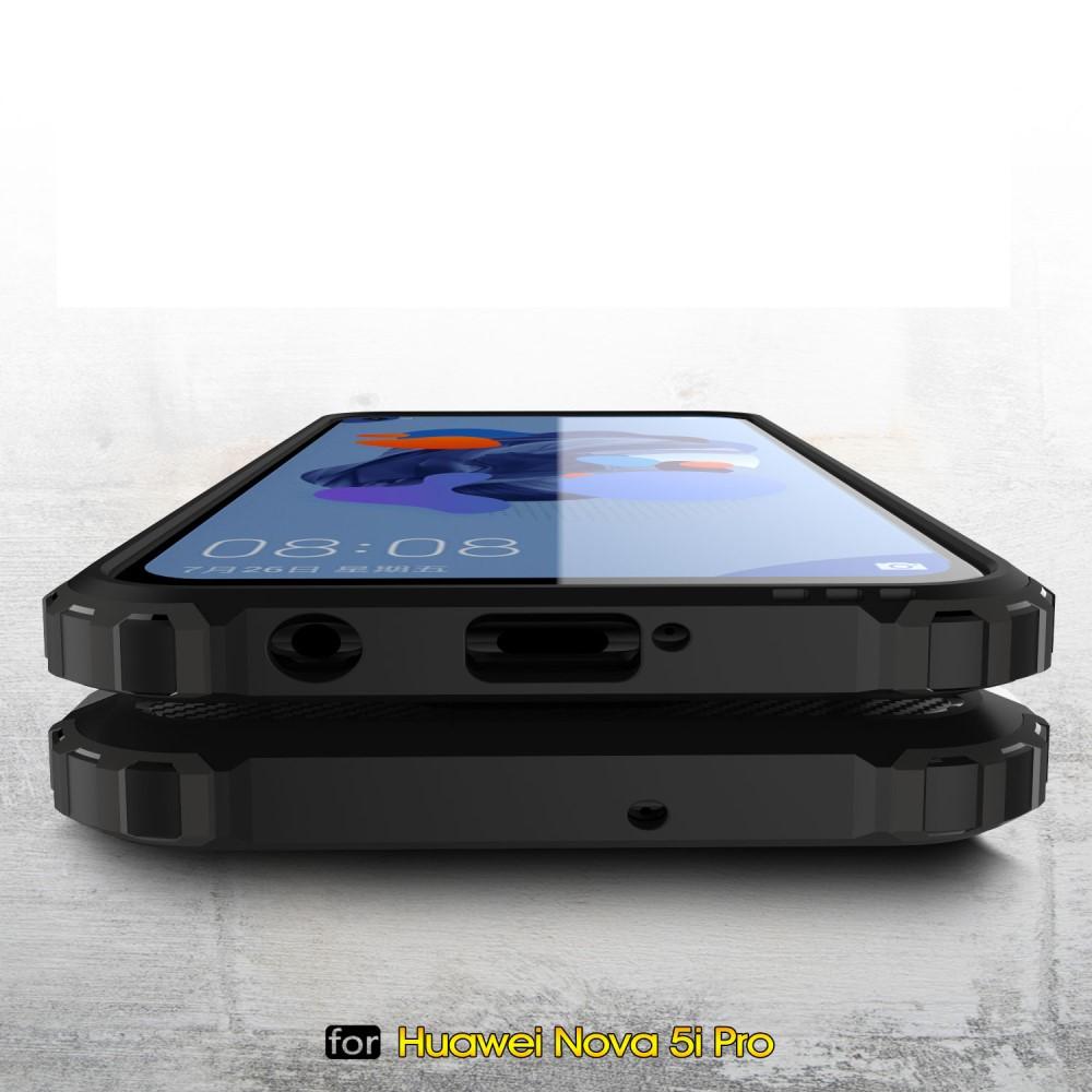 Cover ibride resistenti Huawei Mate 30 Lite Nero