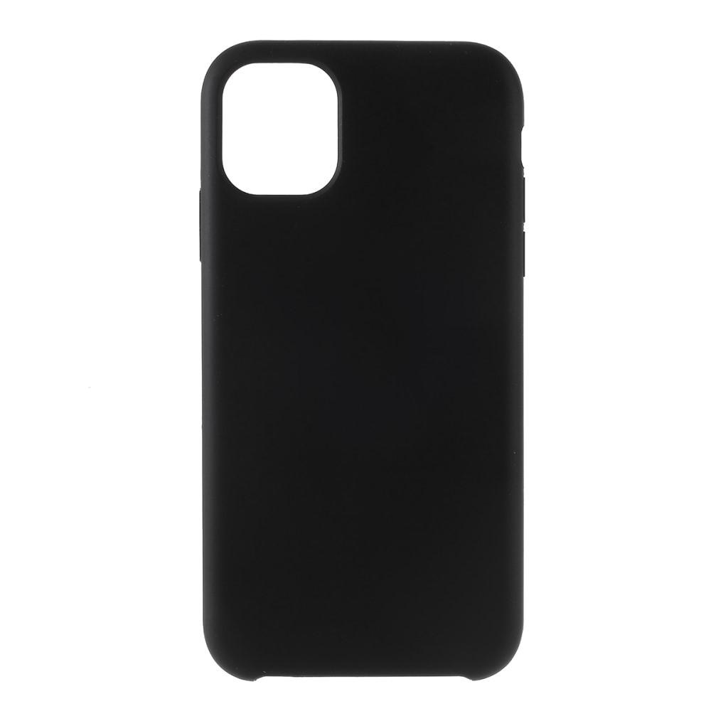 Cover Liquid Silicone iPhone 11 Black