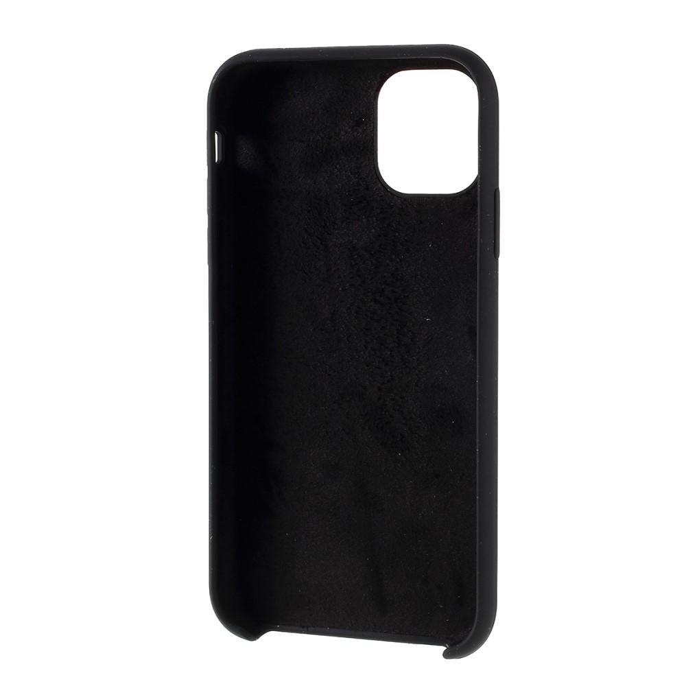 Cover Liquid Silicone iPhone 11 Pro Max Black