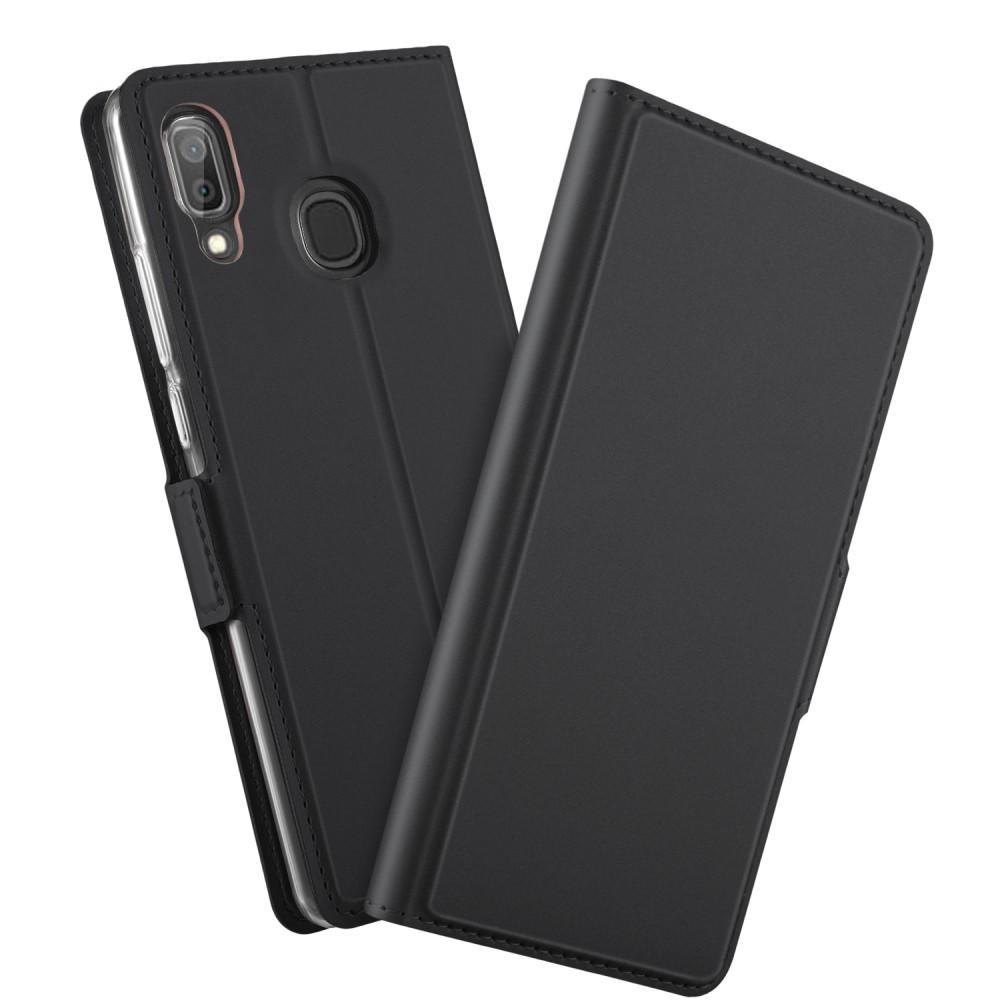 Cover portafoglio Slim Card Wallet Samsung Galaxy A40 Nero