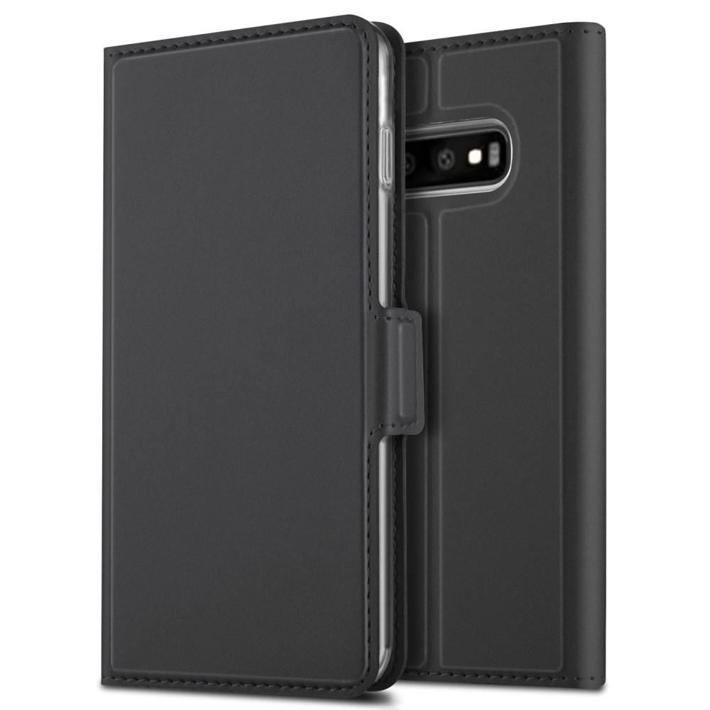 Cover portafoglio Slim Card Wallet Samsung Galaxy S10 Plus Nero