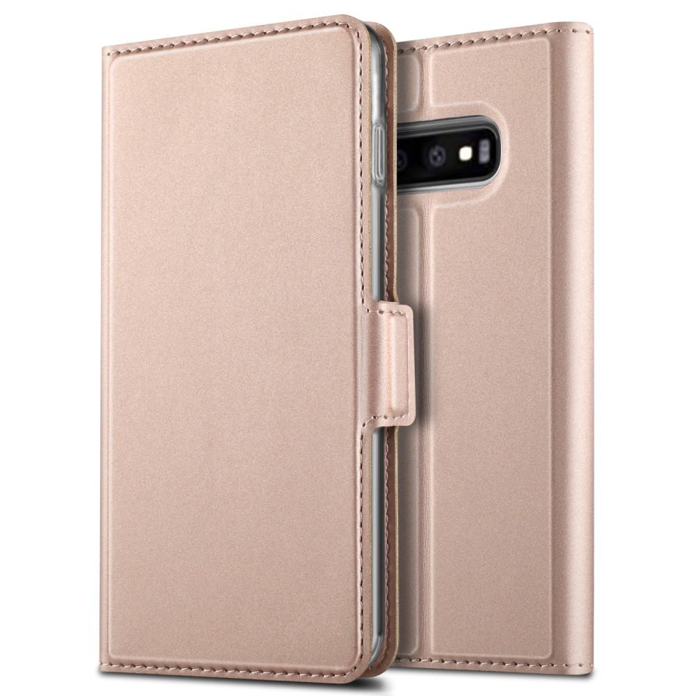 Cover portafoglio Slim Card Wallet Samsung Galaxy S10 Oro