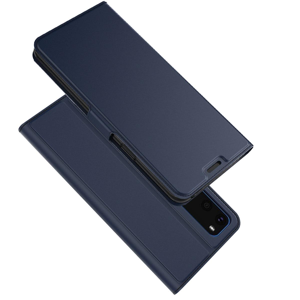 Cover portafoglio Slim Card Wallet Samsung Galaxy S20 Blu