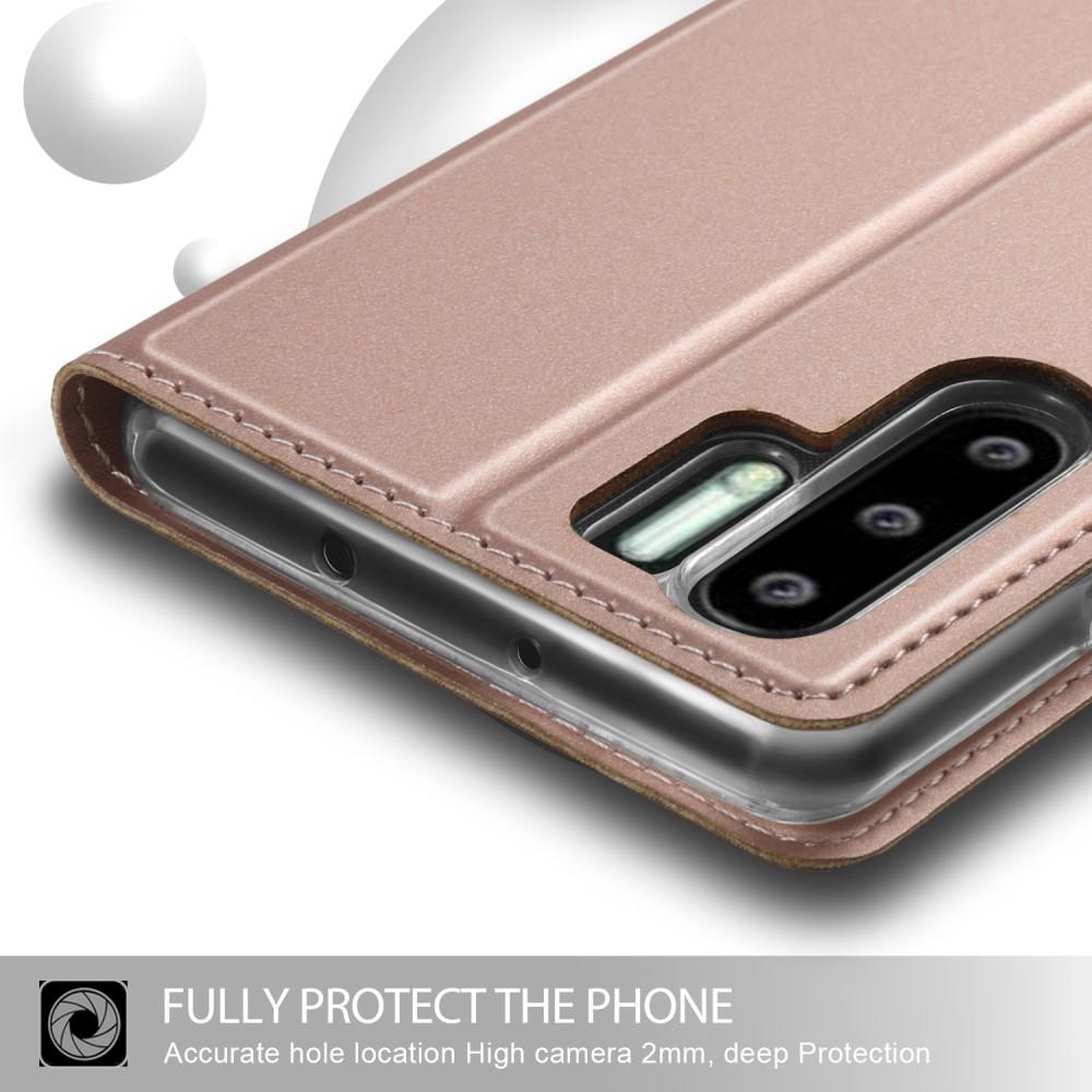 Cover portafoglio Slim Card Wallet Huawei P30 Pro Oro