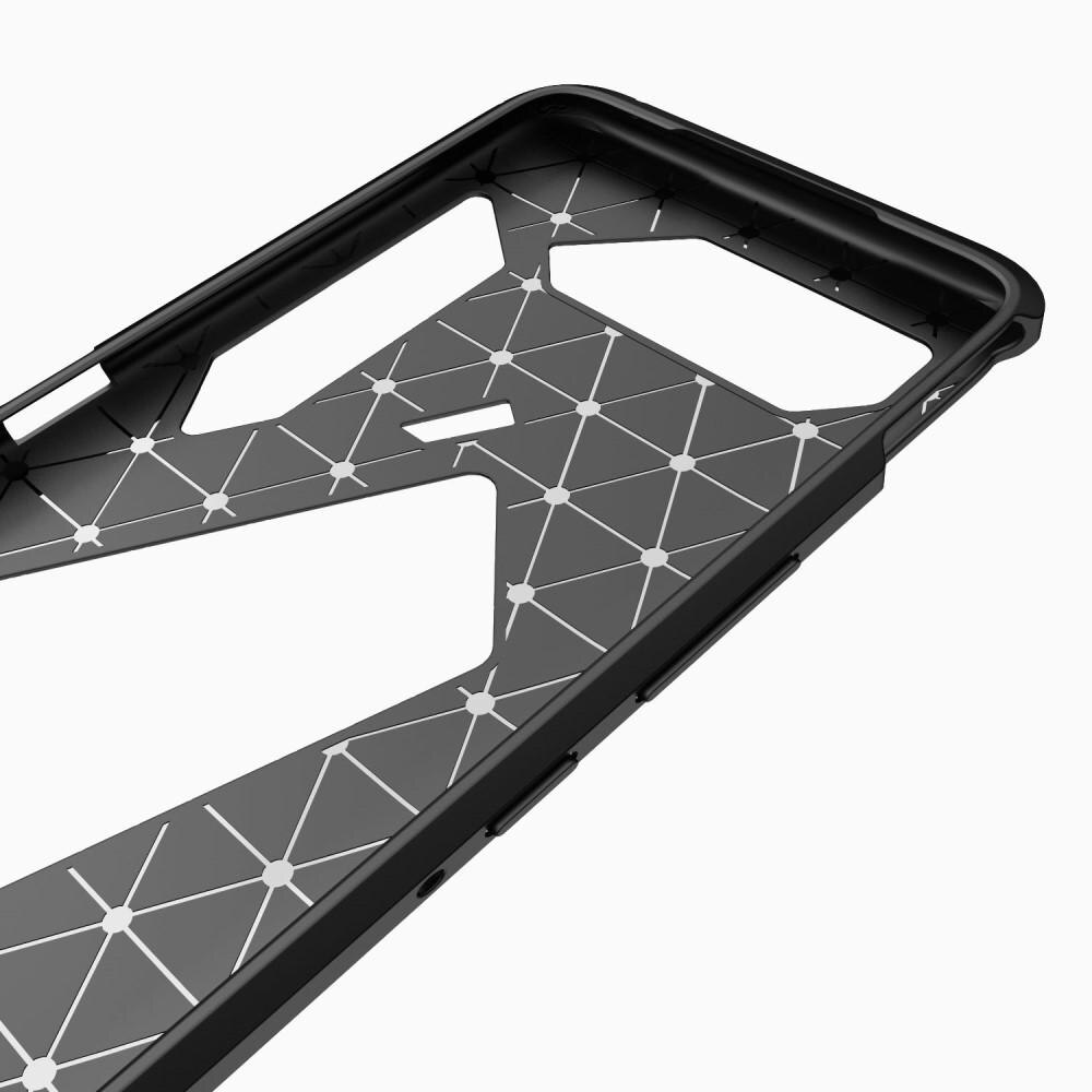 Cover TPU Brushed Asus ROG Phone 5 Nero