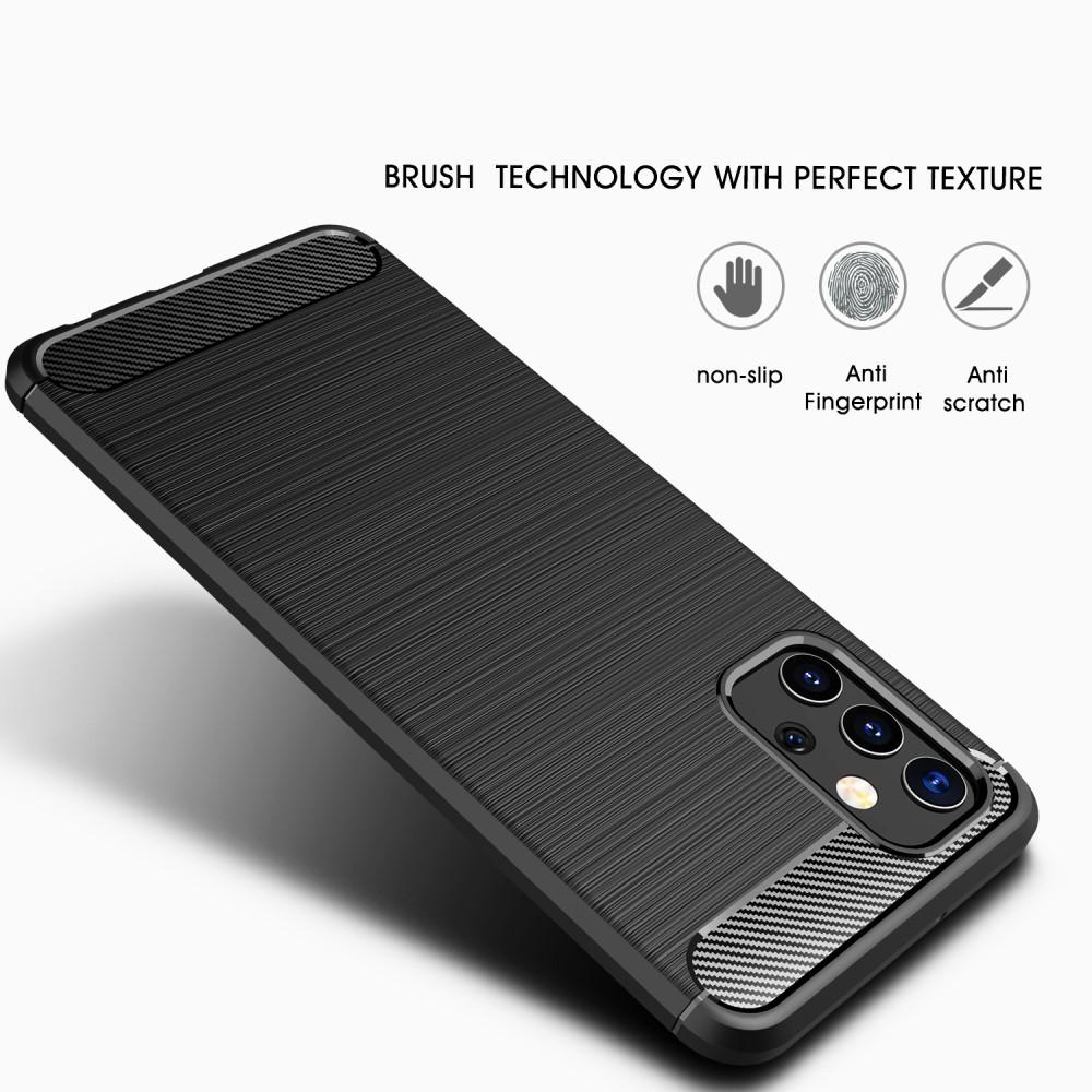 Cover TPU Brushed Samsung Galaxy A32 5G Nero