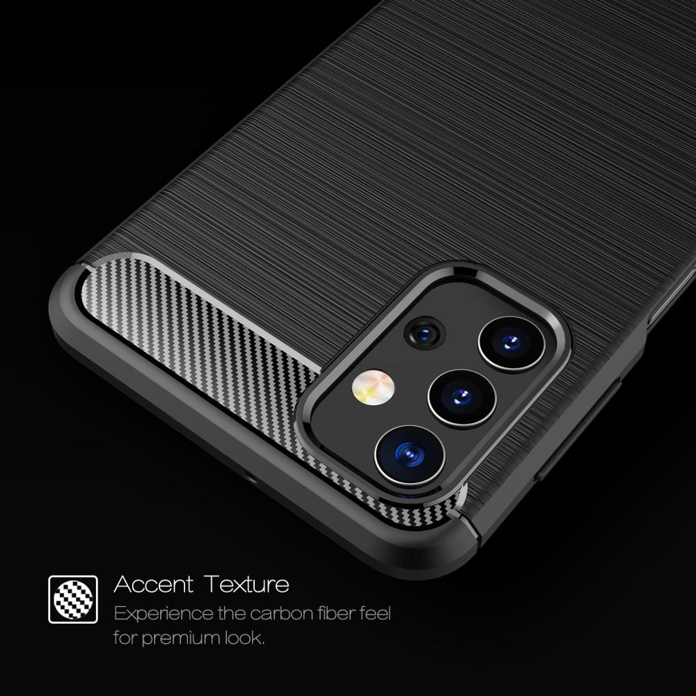 Cover TPU Brushed Samsung Galaxy A32 5G Nero