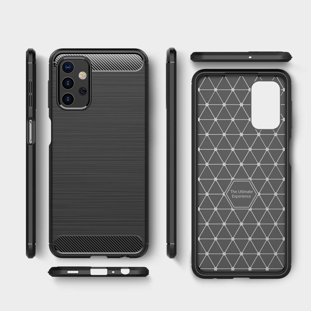 Cover TPU Brushed Samsung Galaxy A32 5G Nero
