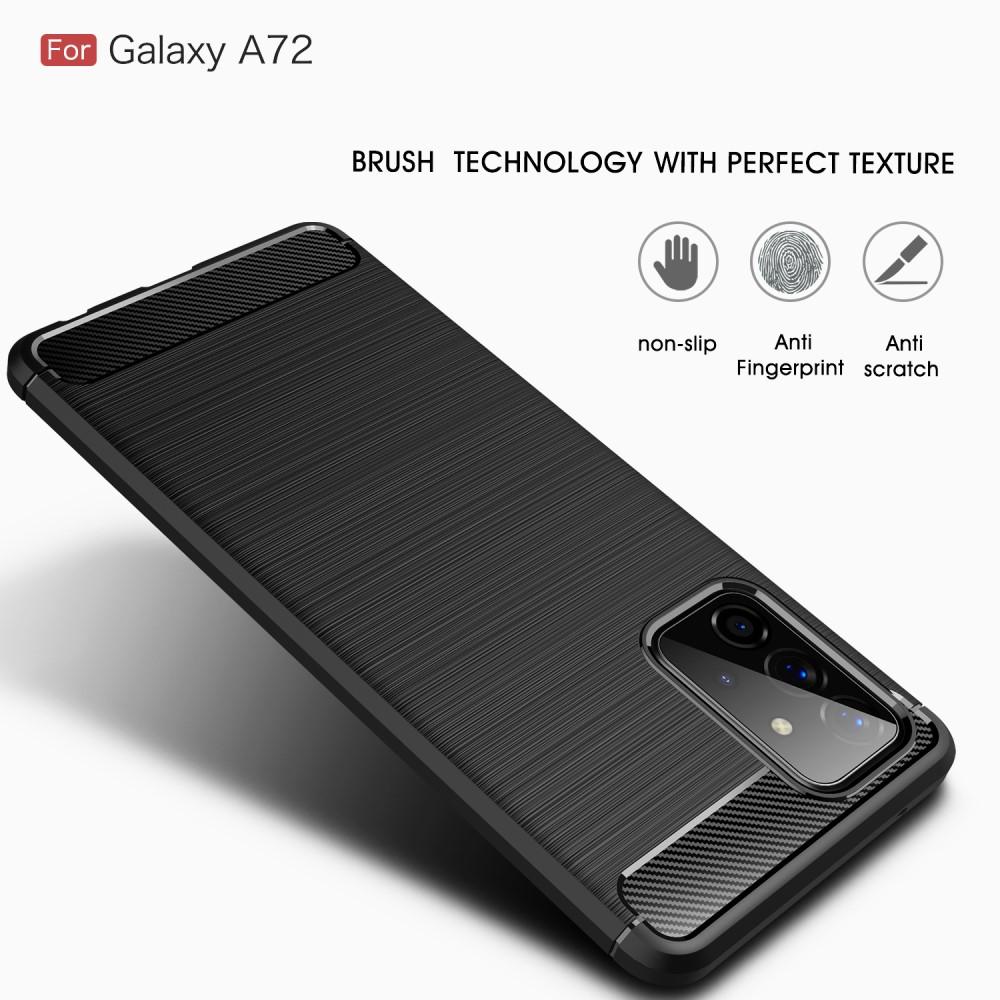 Cover Brushed TPU Case Samsung Galaxy A72 5G Black