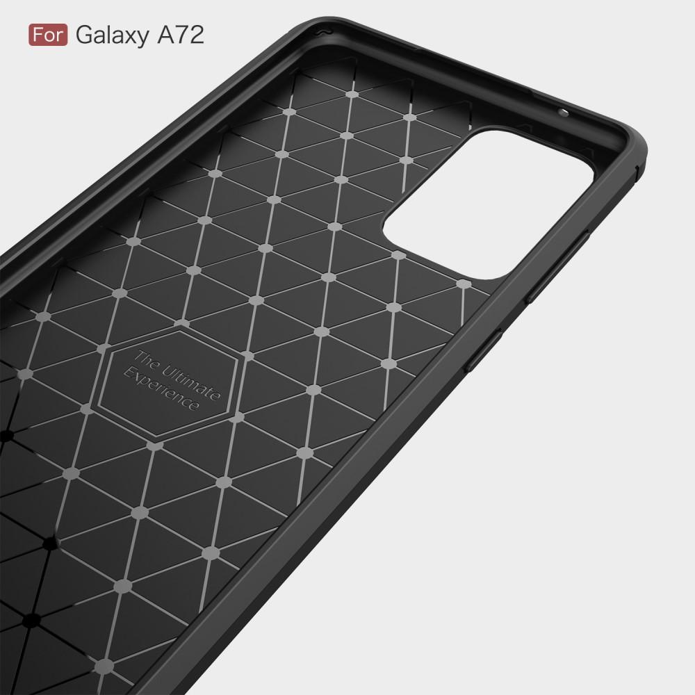 Cover Brushed TPU Case Samsung Galaxy A72 5G Black