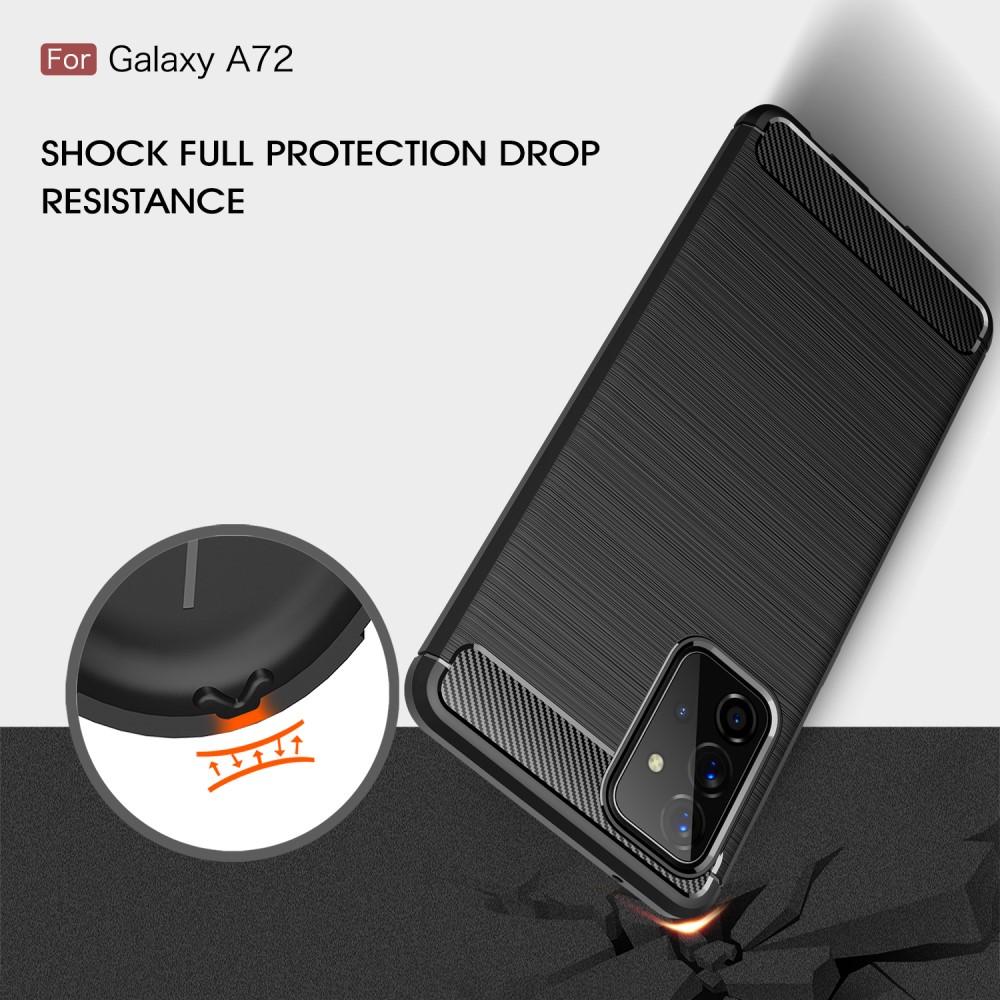 Cover Brushed TPU Case Samsung Galaxy A72 5G Black