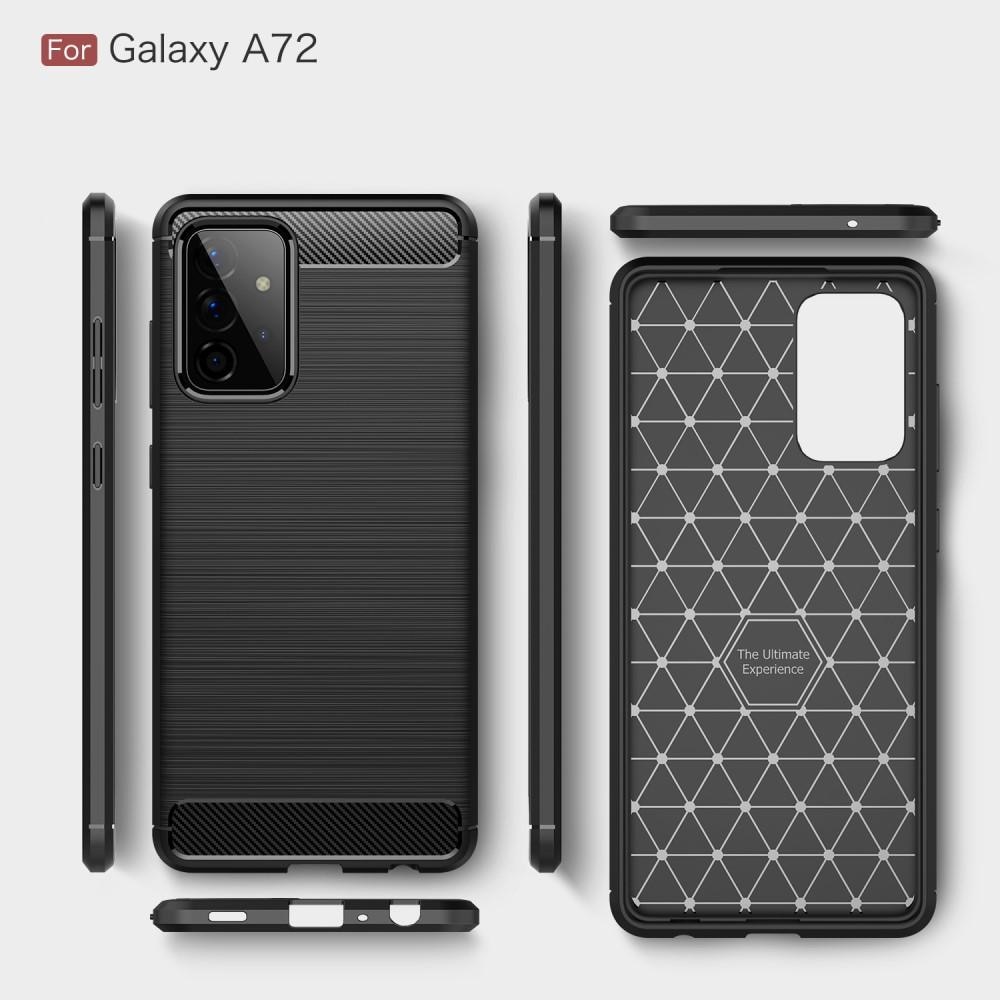 Cover Brushed TPU Case Samsung Galaxy A72 5G Black