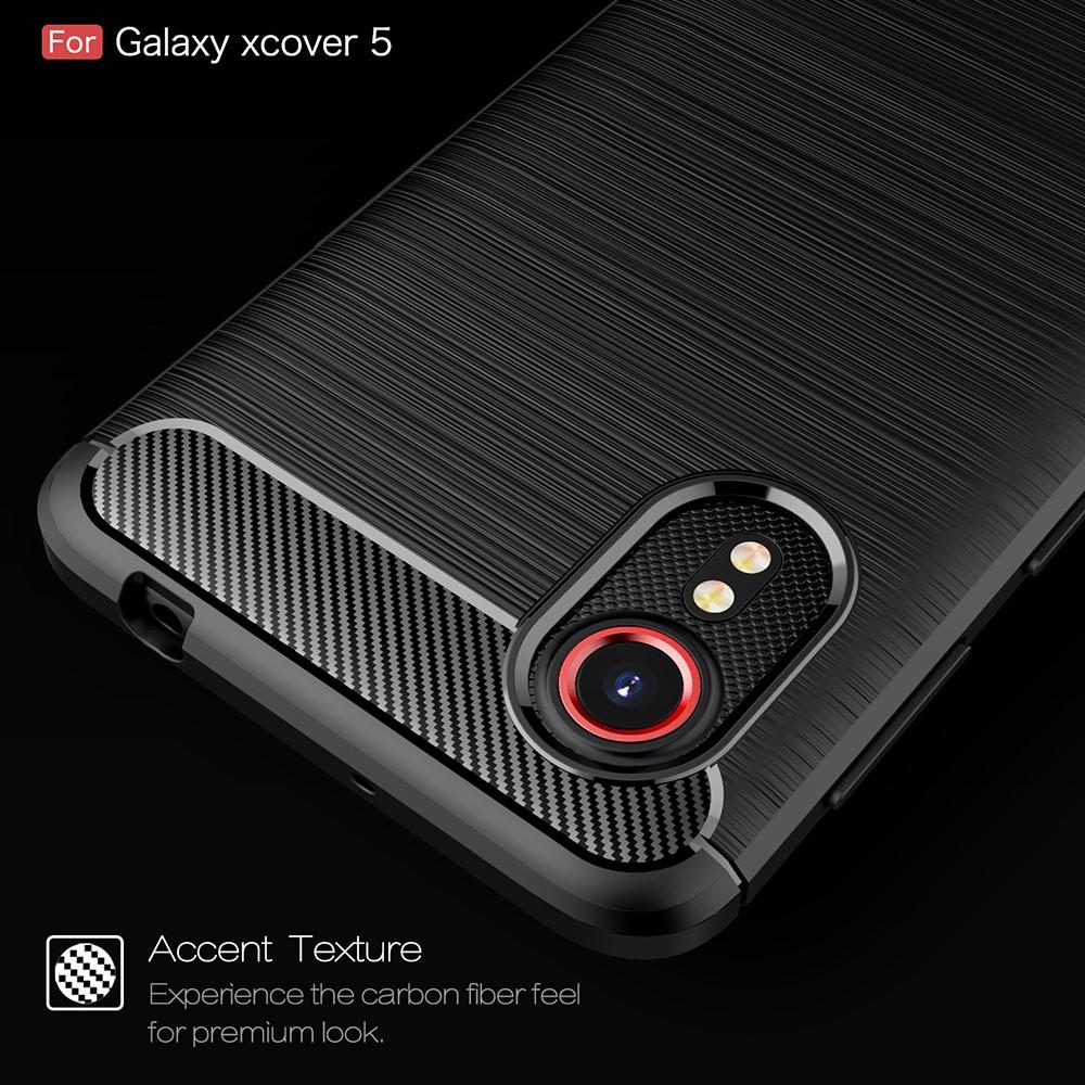 Cover Brushed TPU Case Samsung Galaxy Xcover 5 Black