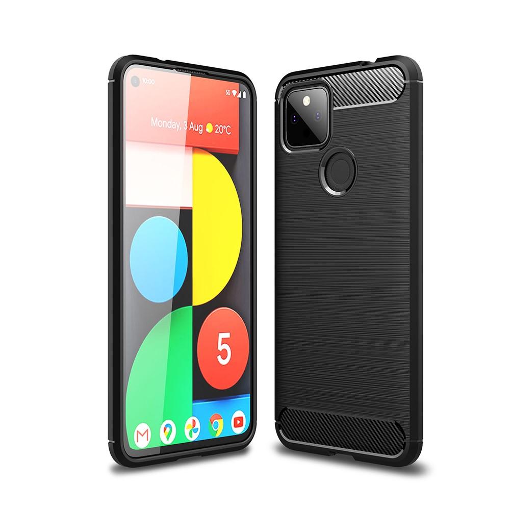 Cover Brushed TPU Case Google Pixel 5a Black