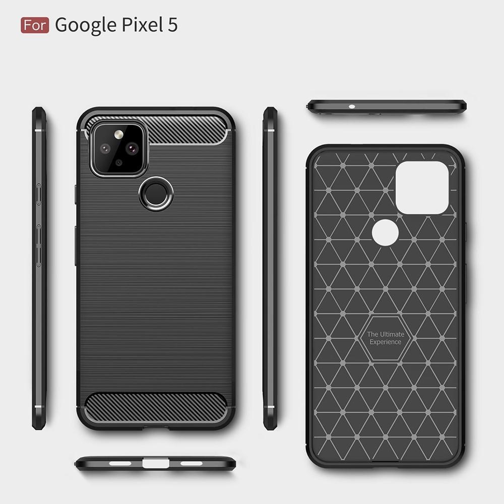 Cover Brushed TPU Case Google Pixel 5 Black