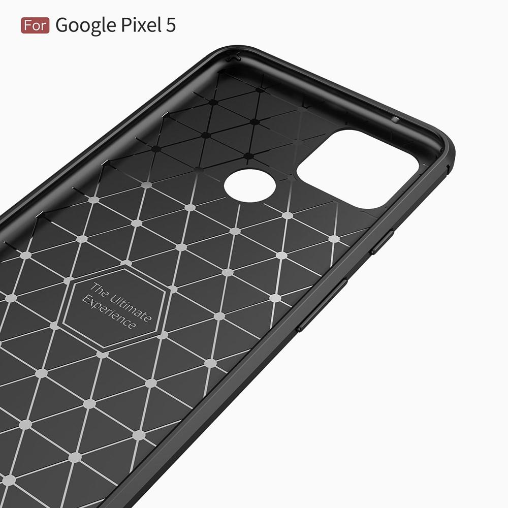 Cover TPU Brushed Google Pixel 5 Nero