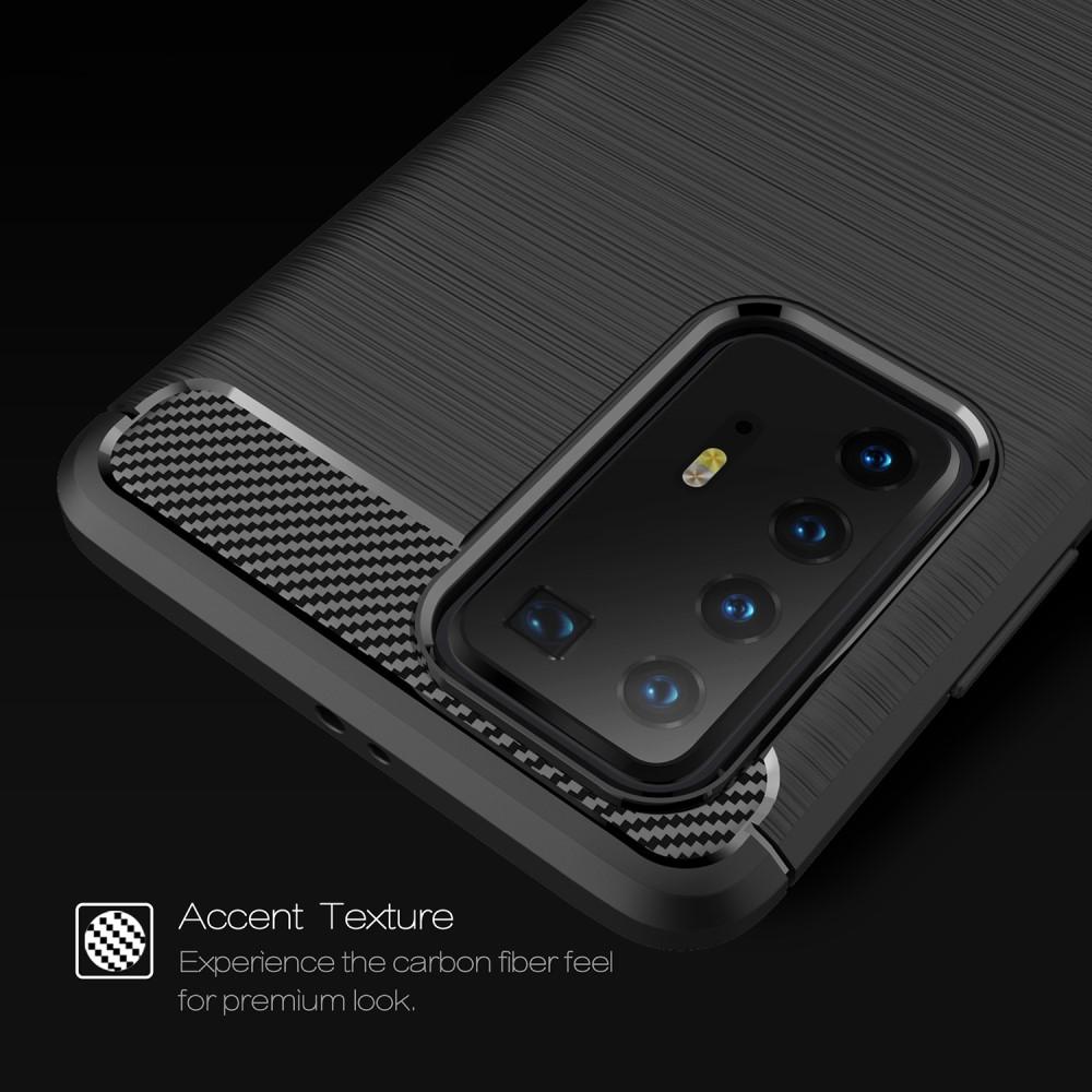 Cover TPU Brushed Huawei P40 Pro Nero