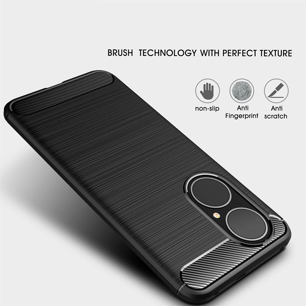 Cover TPU Brushed Huawei P50 Nero