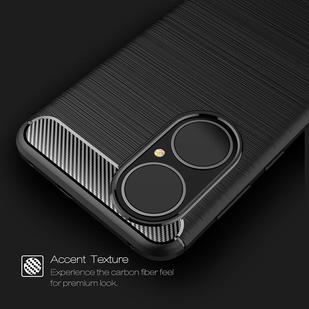 Cover TPU Brushed Huawei P50 Nero