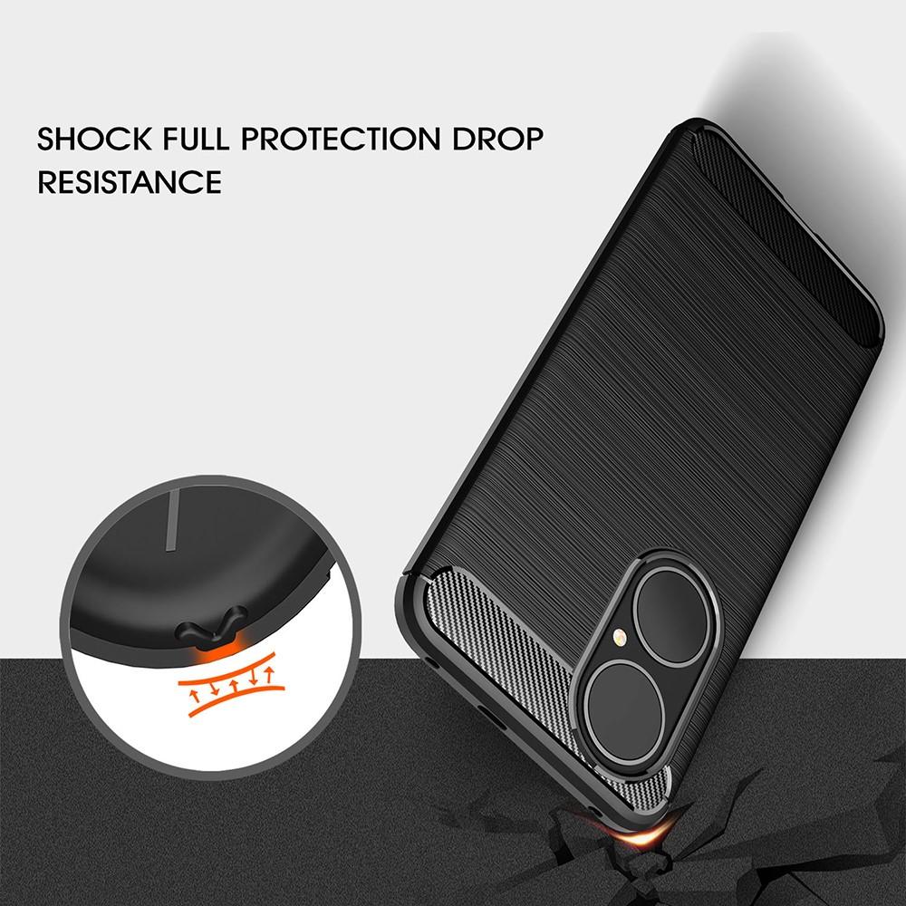 Cover TPU Brushed Huawei P50 Nero
