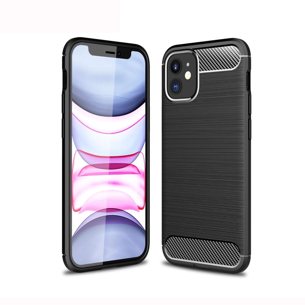 Cover TPU Brushed iPhone 12 Mini Nero