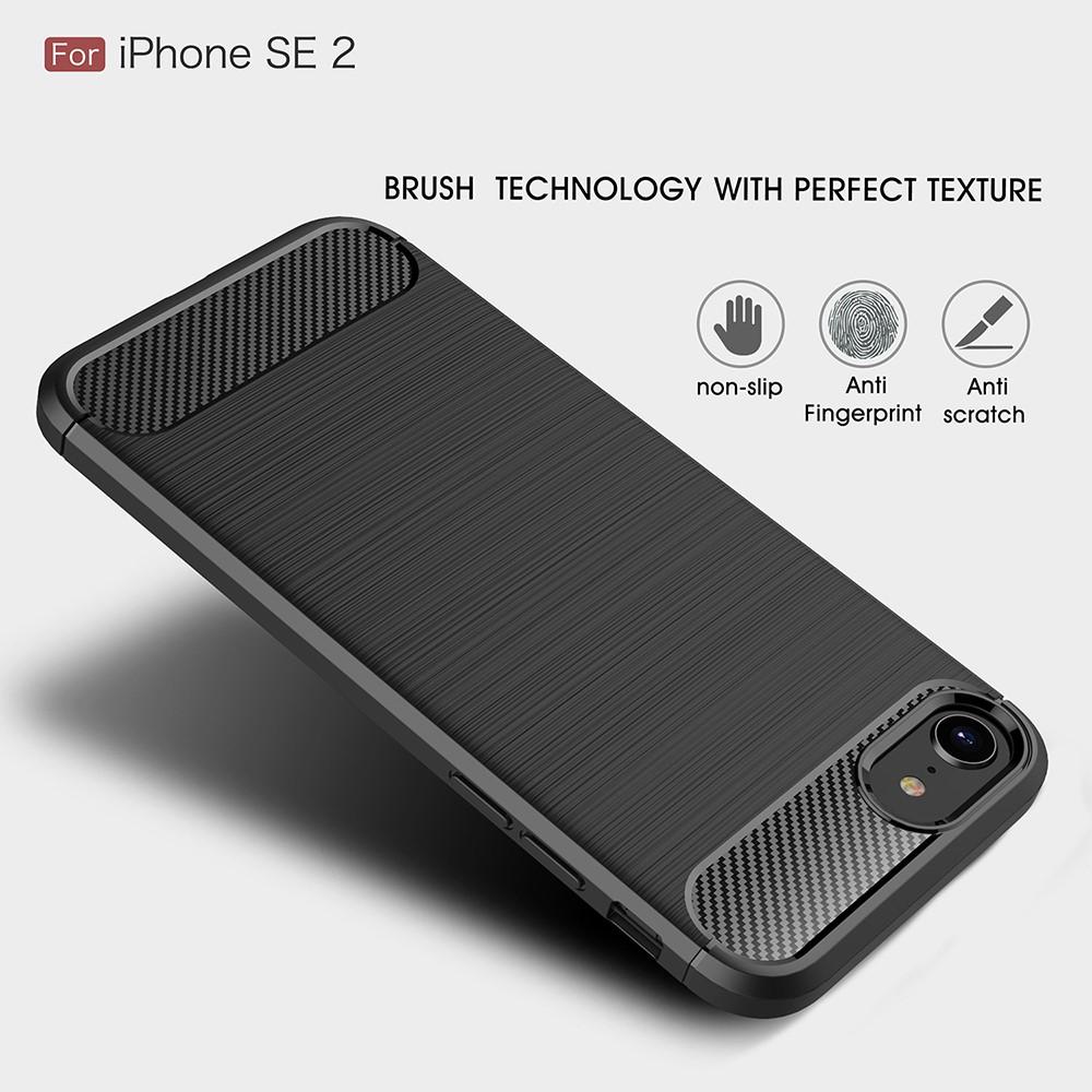 Cover Brushed TPU Case iPhone 7 Black