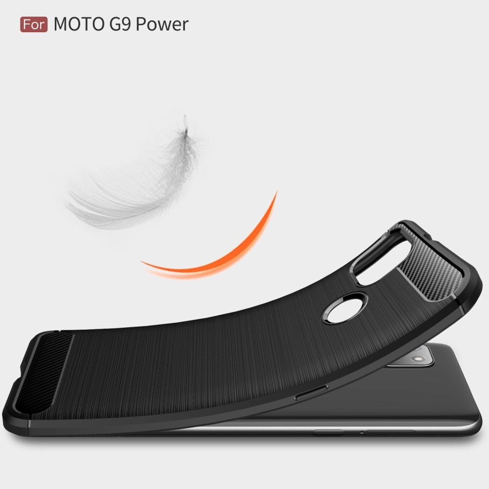 Cover Brushed TPU Case Motorola Moto G9 Power Black