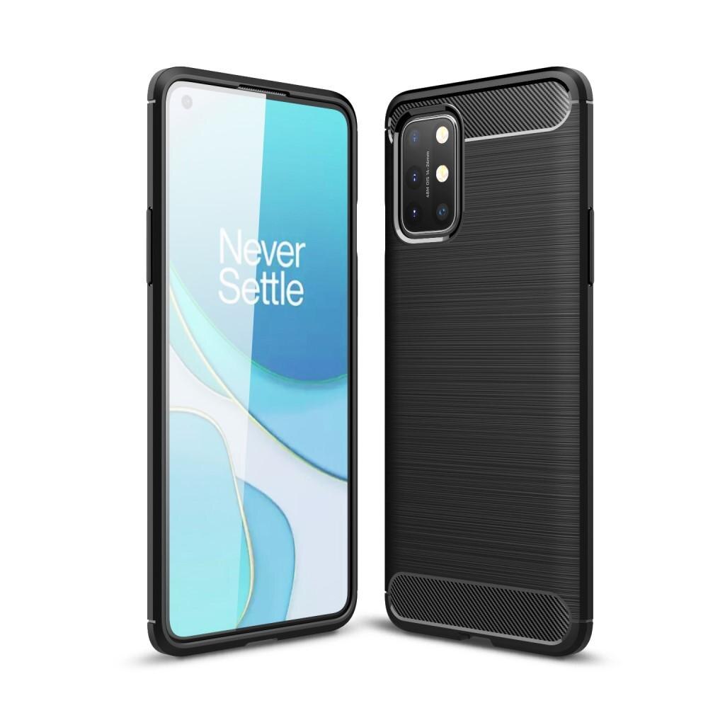 Cover TPU Brushed  OnePlus 8T Nero