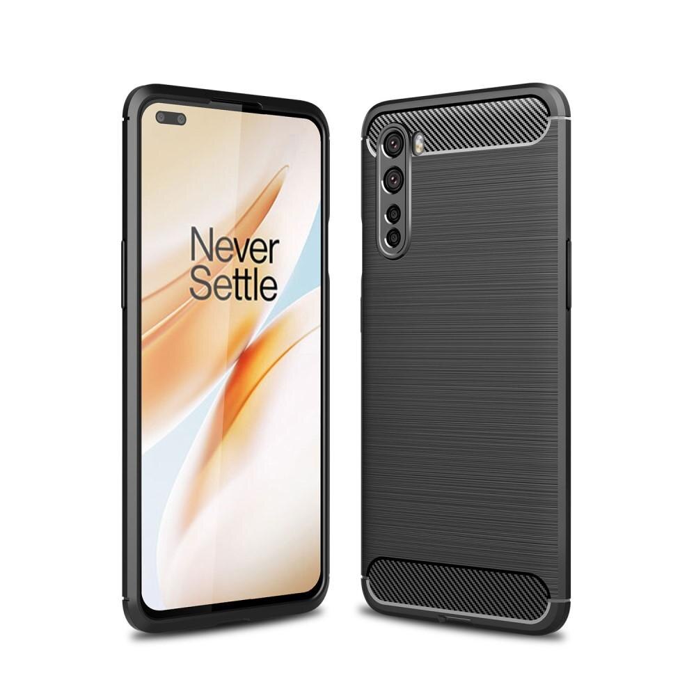 Cover TPU Brushed  OnePlus Nord Nero