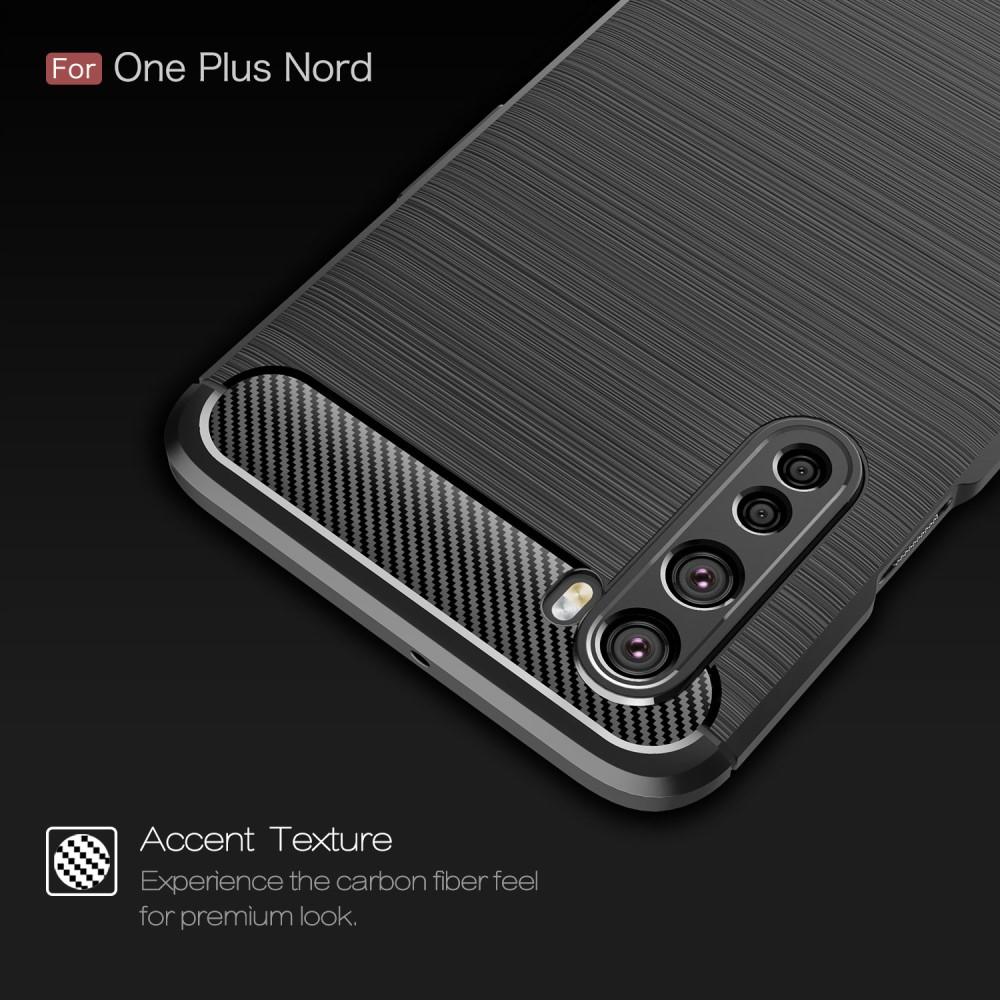 Cover TPU Brushed  OnePlus Nord Nero