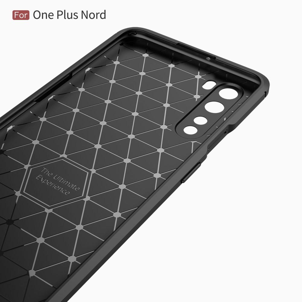 Cover TPU Brushed  OnePlus Nord Nero