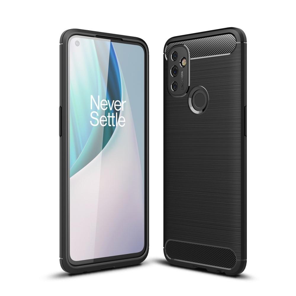 Cover TPU Brushed  OnePlus Nord N100 Nero