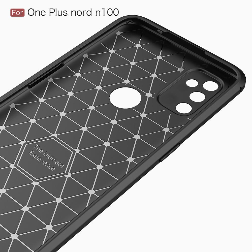 Cover TPU Brushed  OnePlus Nord N100 Nero