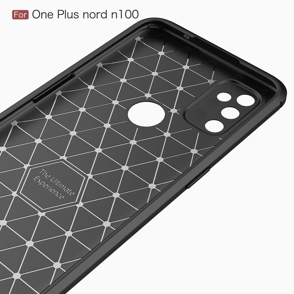 Cover Brushed TPU Case OnePlus Nord N100 Black