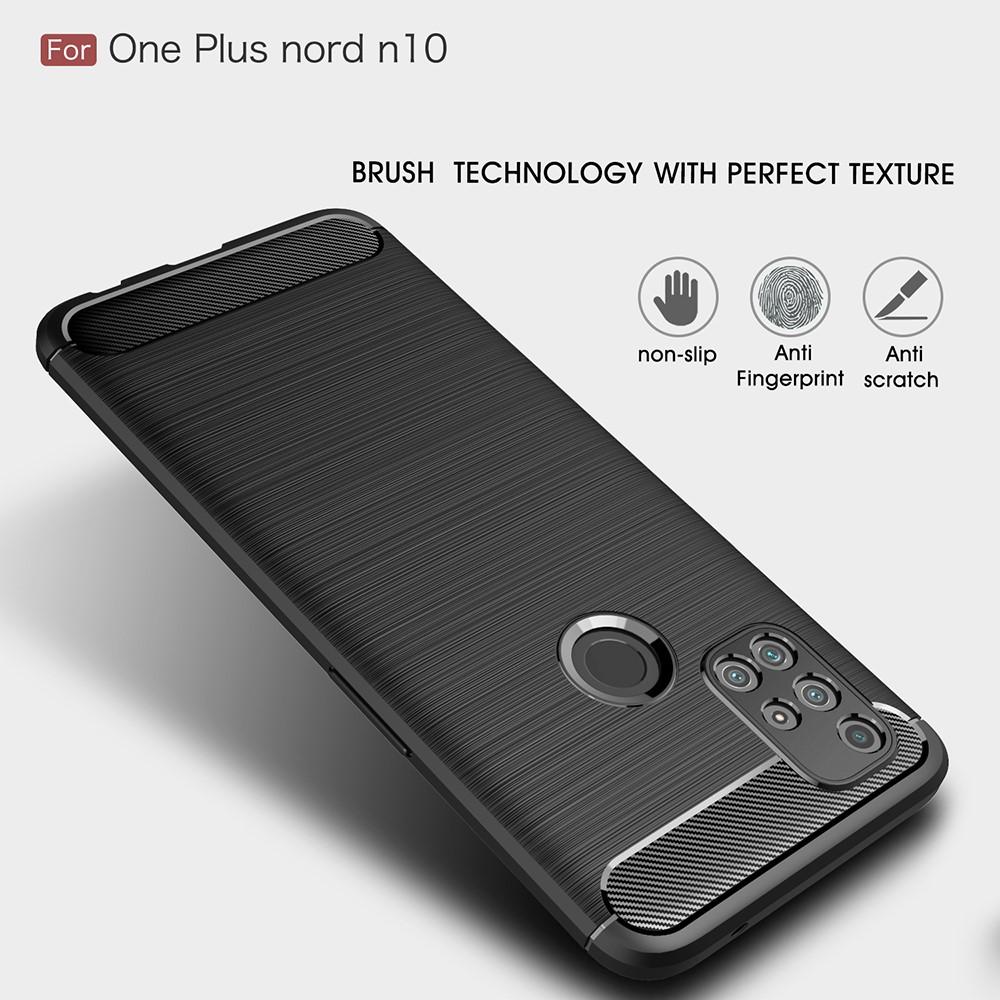 Cover TPU Brushed  OnePlus Nord N10 5G Nero