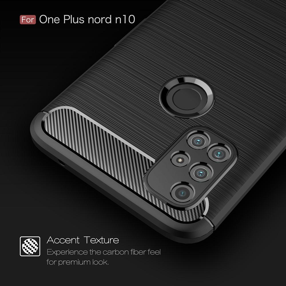 Cover TPU Brushed  OnePlus Nord N10 5G Nero