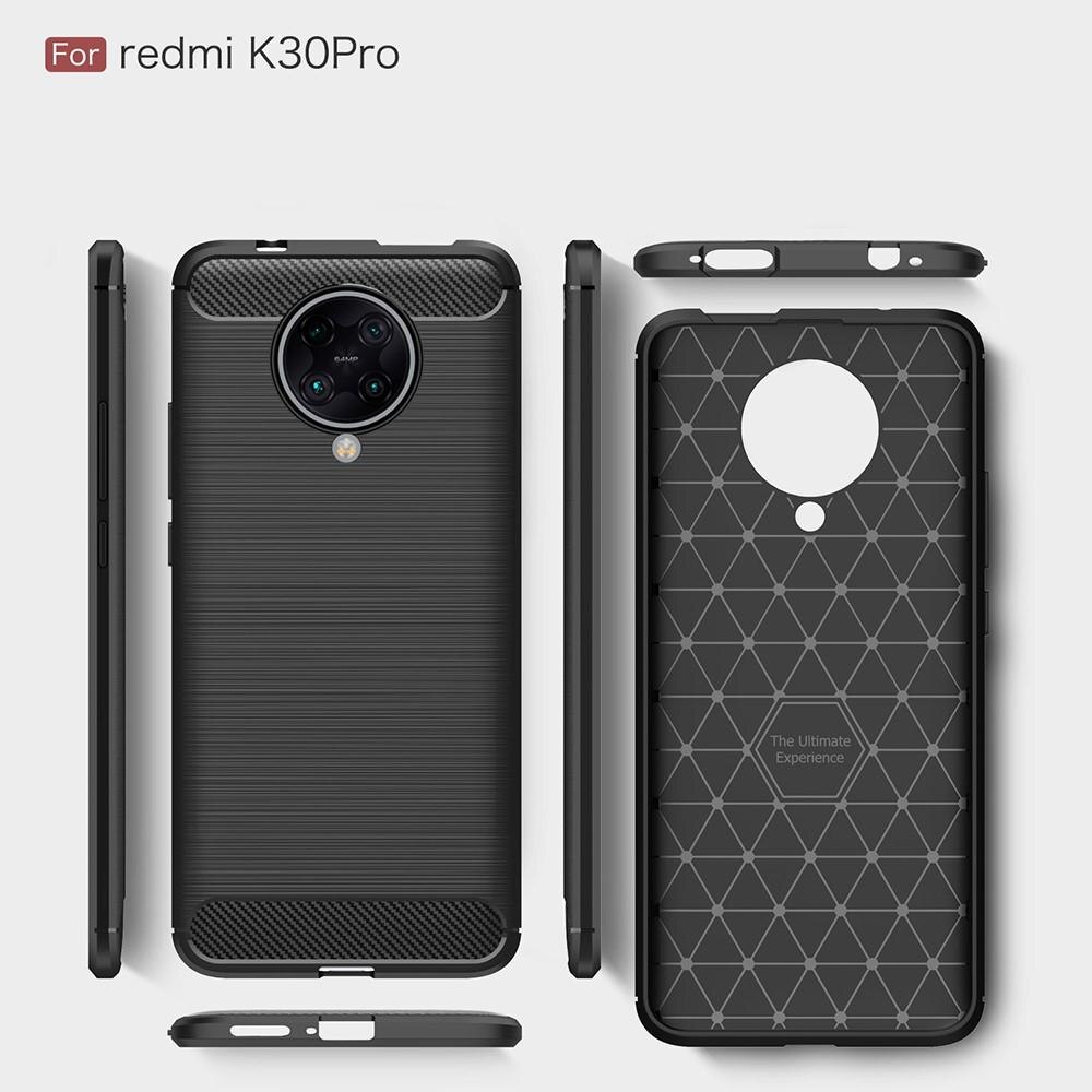 Cover Brushed TPU Case Xiaomi Poco F2 Pro Black
