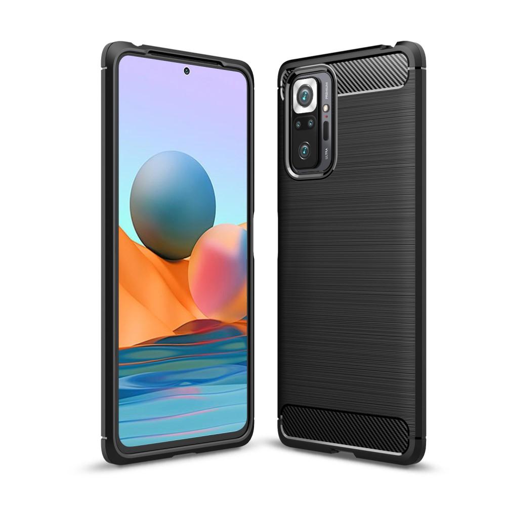 Cover Brushed TPU Case Xiaomi Redmi Note 10 Pro Black