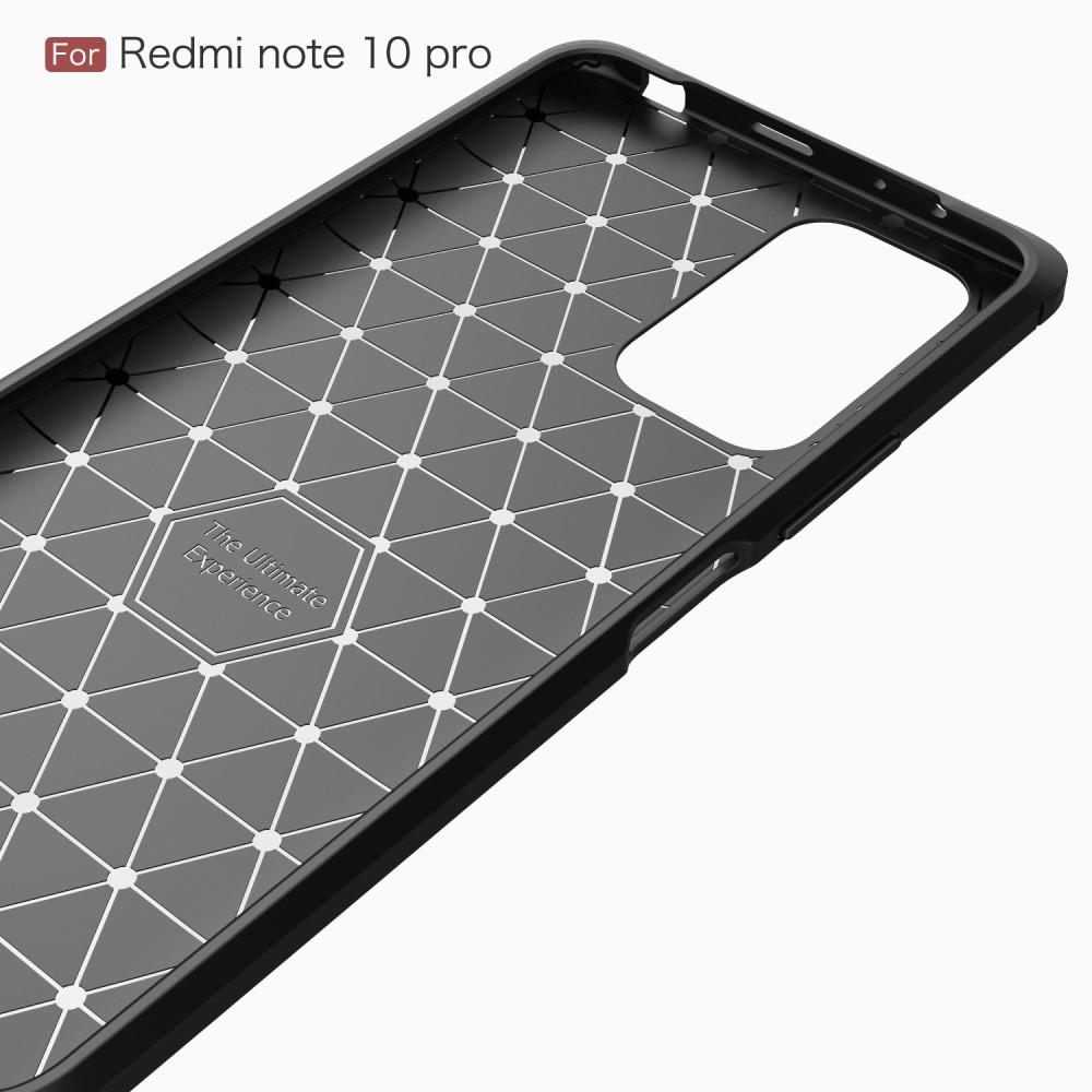 Cover Brushed TPU Case Xiaomi Redmi Note 10 Pro Black