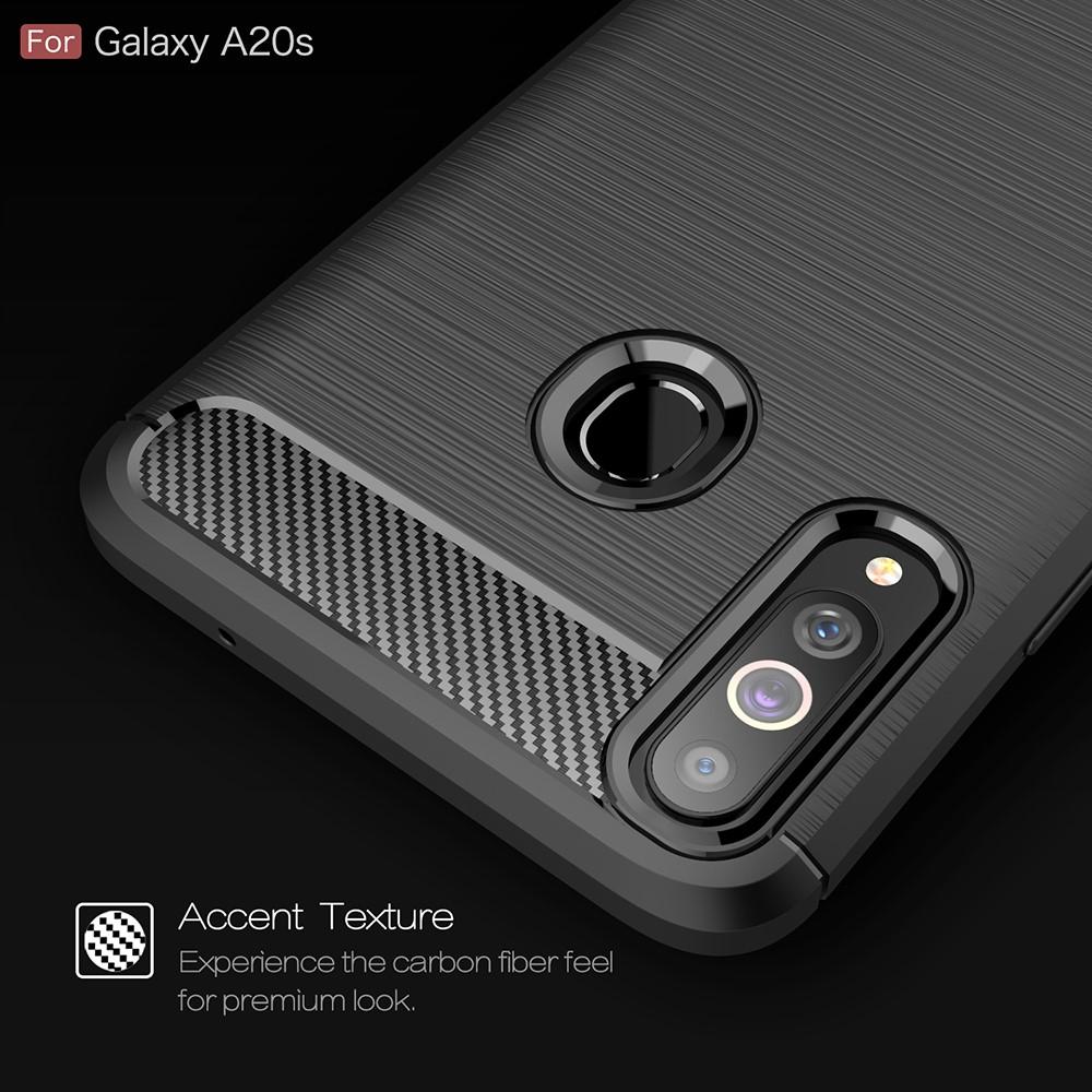 Cover Brushed TPU Case Samsung Galaxy A20s Black