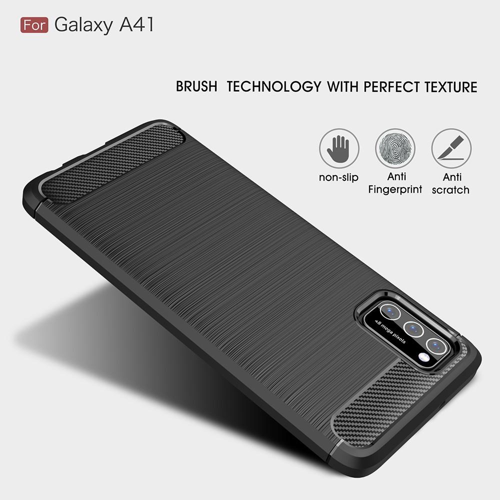 Cover Brushed TPU Case Samsung Galaxy A41 Black