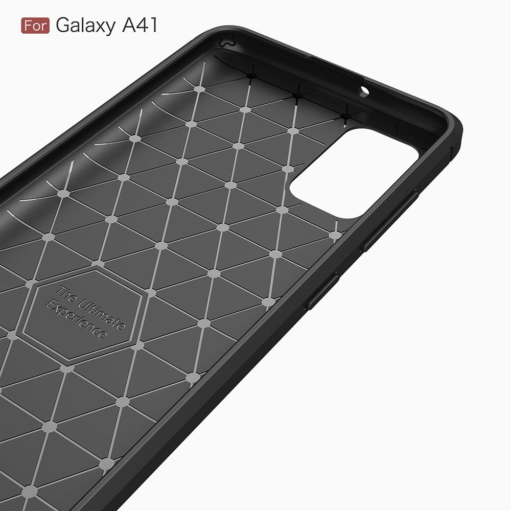 Cover Brushed TPU Case Samsung Galaxy A41 Black