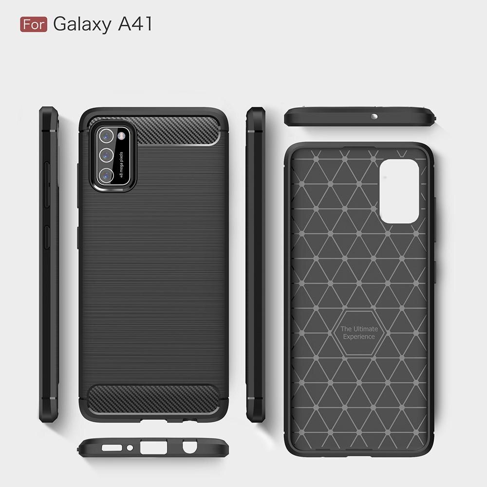 Cover Brushed TPU Case Samsung Galaxy A41 Black