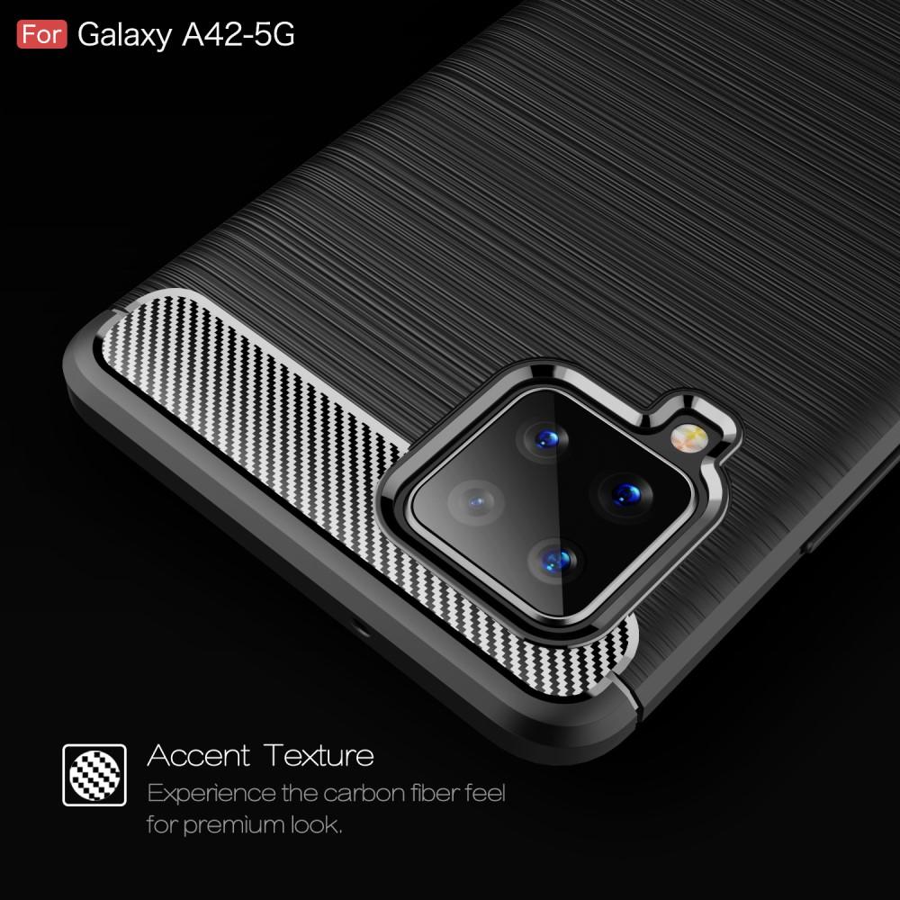 Cover Brushed TPU Case Samsung Galaxy A42 Black