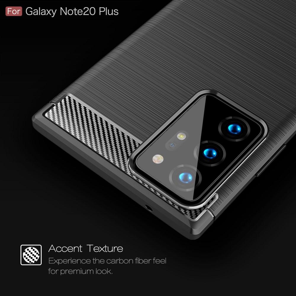 Cover TPU Brushed Samsung Galaxy Note 20 Ultra Nero