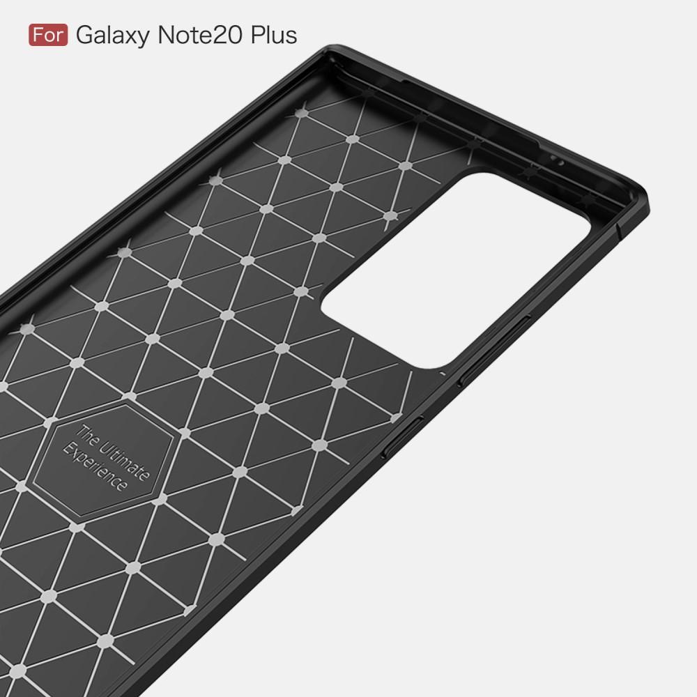 Cover TPU Brushed Samsung Galaxy Note 20 Ultra Nero